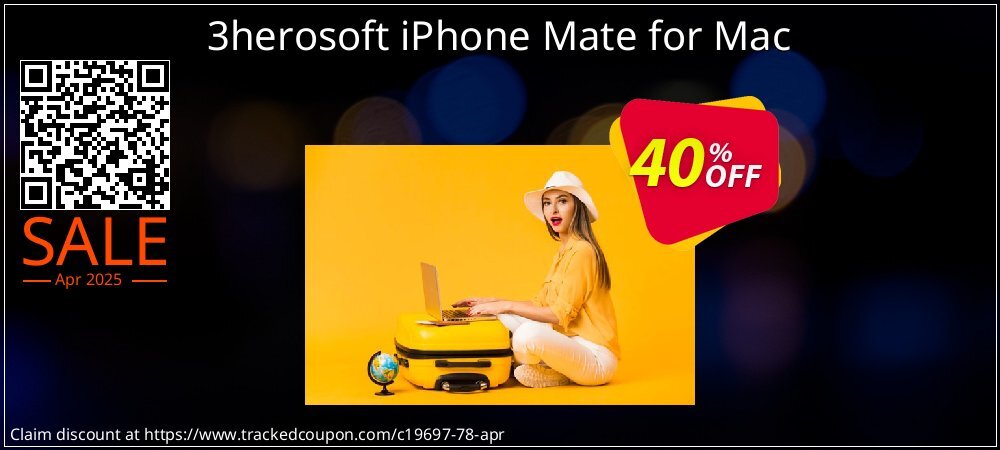 3herosoft iPhone Mate for Mac coupon on Easter Day offering discount