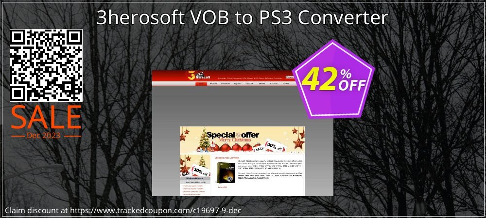 3herosoft VOB to PS3 Converter coupon on April Fools' Day super sale