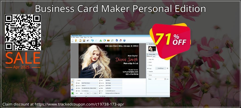 Business Card Maker Personal Edition coupon on Constitution Memorial Day super sale