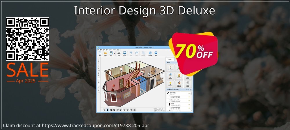 Interior Design 3D Deluxe coupon on Mother's Day offer