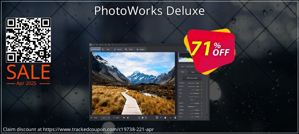 PhotoWorks Deluxe coupon on Palm Sunday discounts