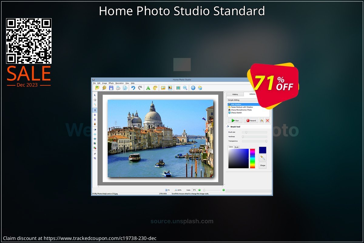 Home Photo Studio Standard coupon on Mother's Day sales