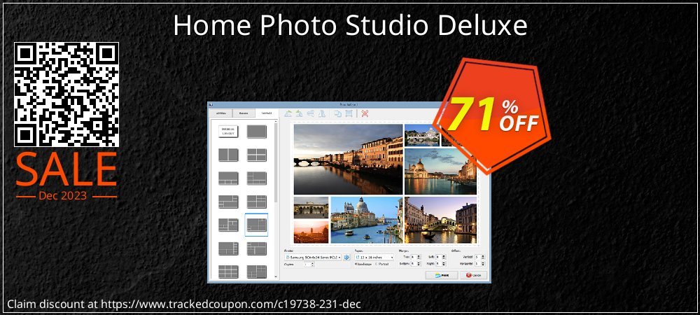 Home Photo Studio Deluxe coupon on Palm Sunday promotions