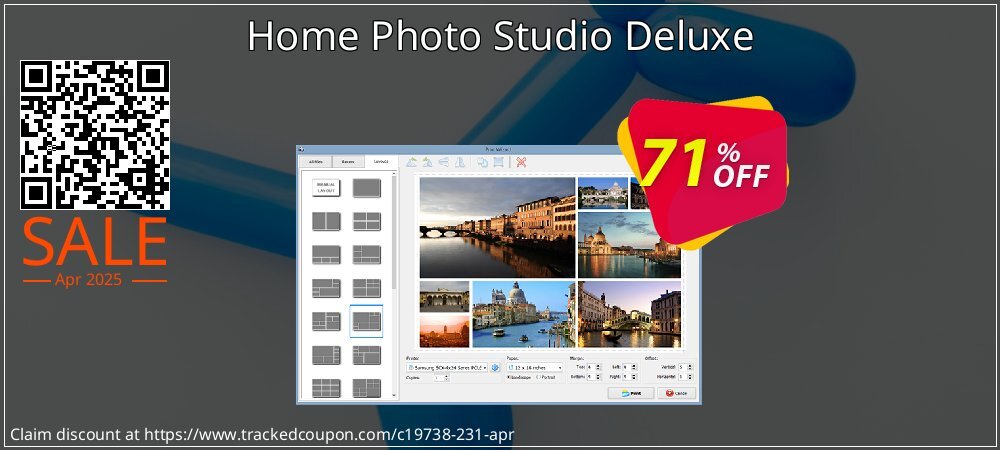 Home Photo Studio Deluxe coupon on Palm Sunday promotions