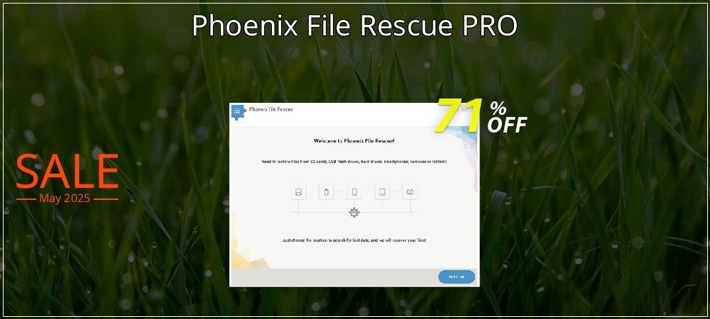 Phoenix File Rescue PRO coupon on Easter Day discount