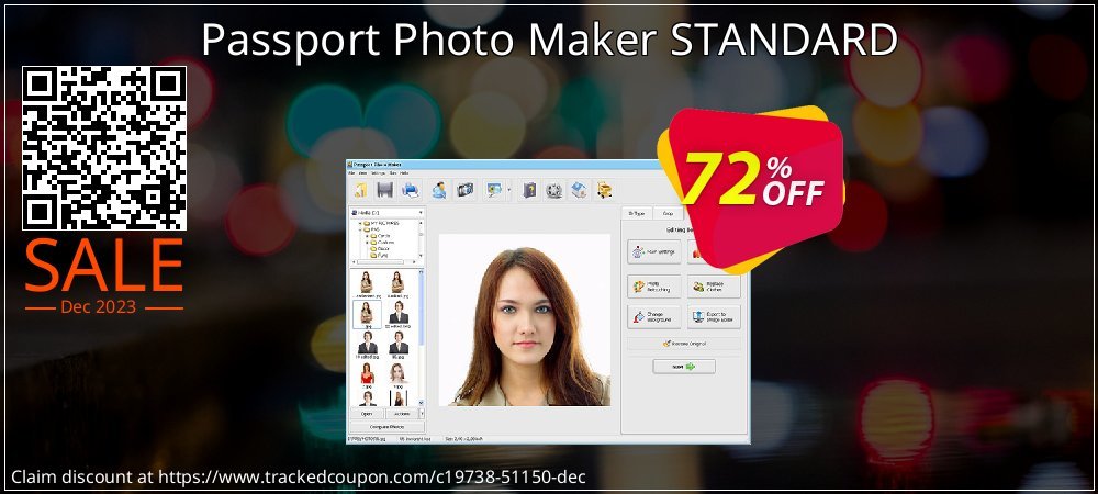 Passport Photo Maker STANDARD coupon on Melbourne Cup Day offering discount