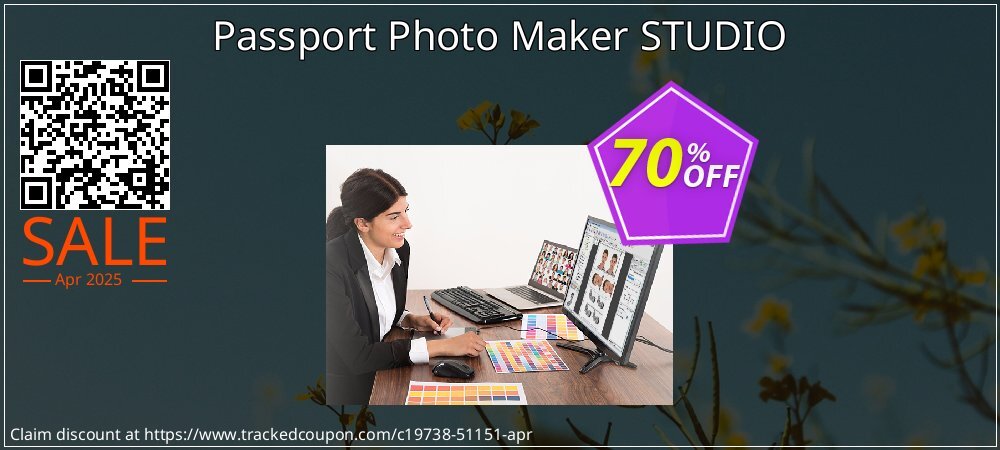 Passport Photo Maker STUDIO coupon on Palm Sunday super sale