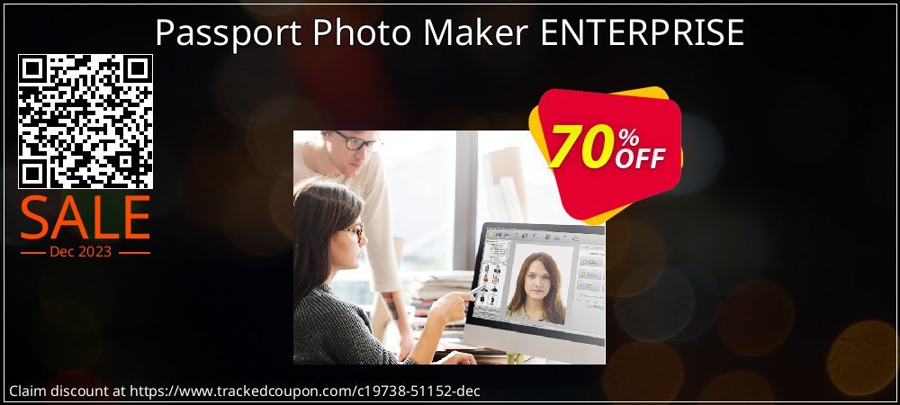 Passport Photo Maker ENTERPRISE coupon on National Coffee Day offering discount