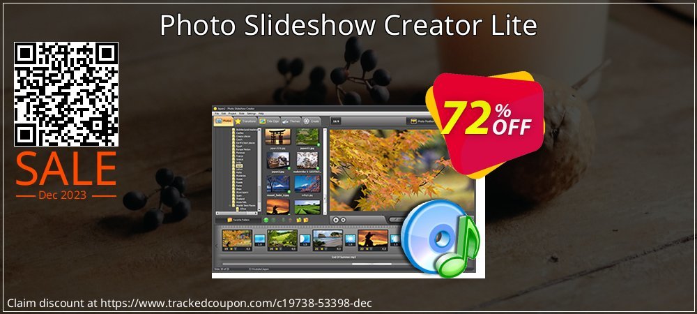 Get 72% OFF Photo Slideshow Creator Lite promotions