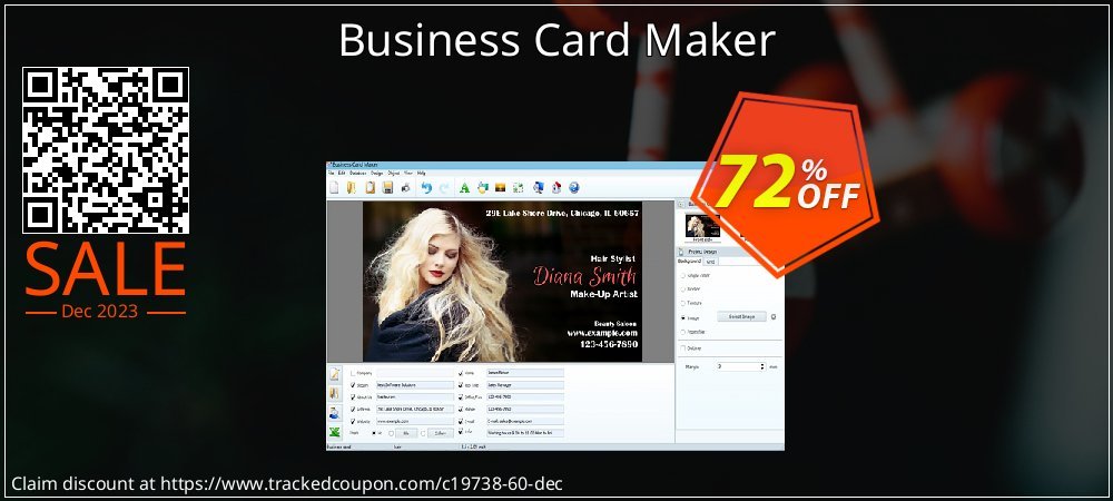 Business Card Maker coupon on World Backup Day promotions