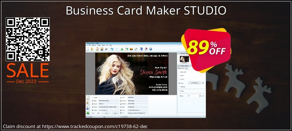 Business Card Maker STUDIO coupon on National Memo Day discount