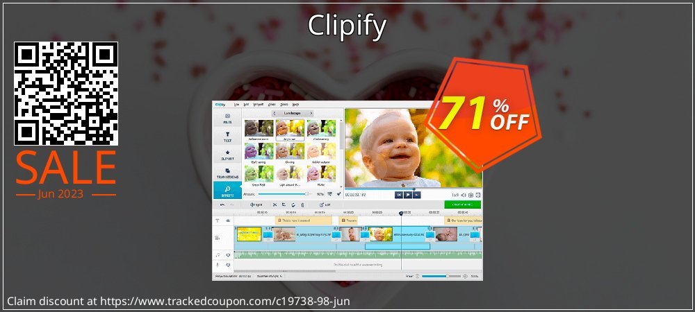 Clipify coupon on Constitution Memorial Day discount