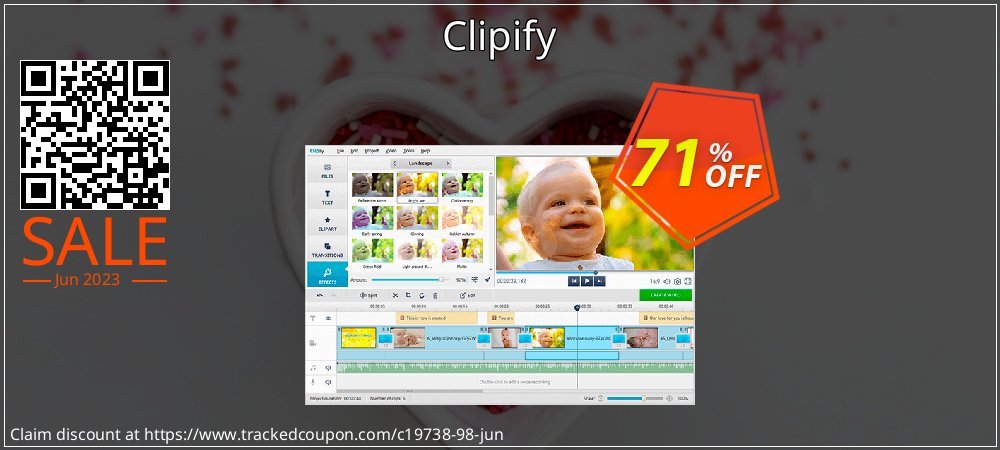 Clipify coupon on Easter Day offer