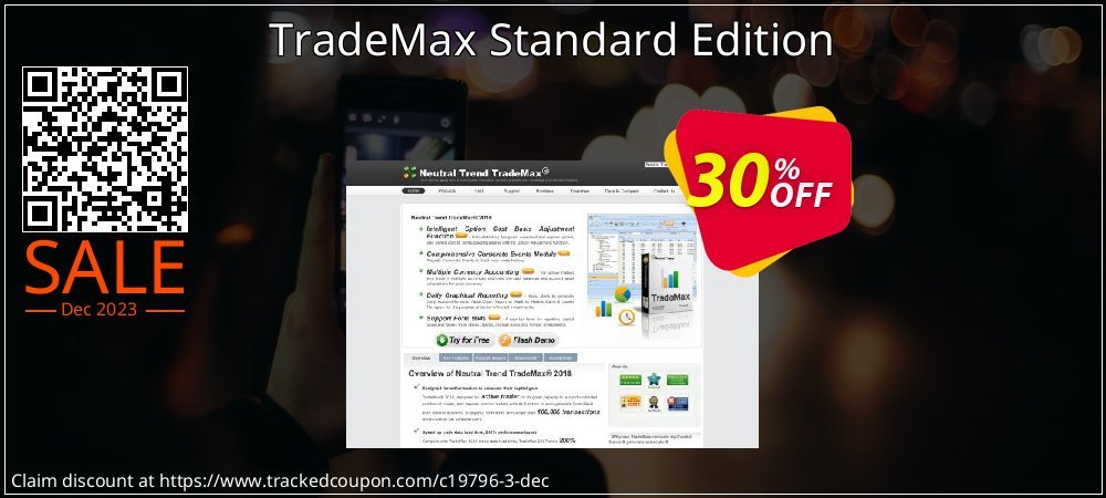 TradeMax Standard Edition coupon on Virtual Vacation Day sales
