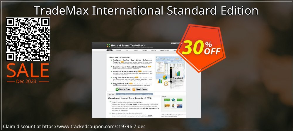 TradeMax International Standard Edition coupon on Working Day super sale