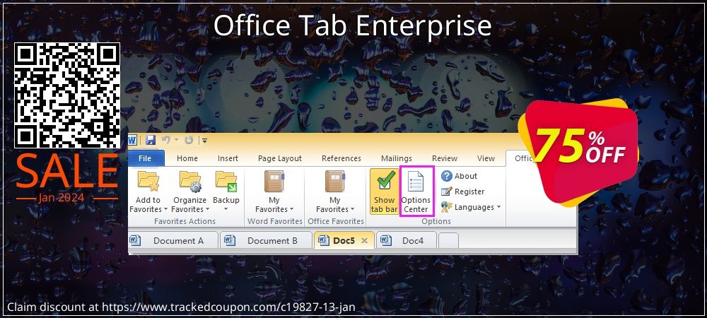Office Tab Enterprise coupon on World Teachers' Day discount