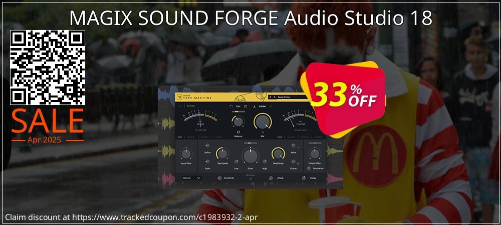 MAGIX SOUND FORGE Audio Studio 17 coupon on April Fools' Day discount