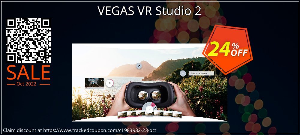 VEGAS VR Studio 2 coupon on Virtual Vacation Day offering sales