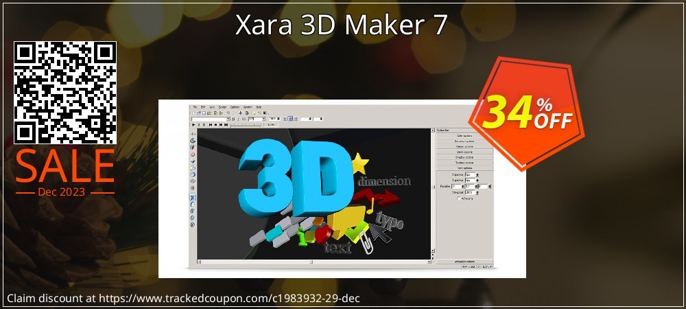 Xara 3D Maker 7 coupon on Summer offering sales