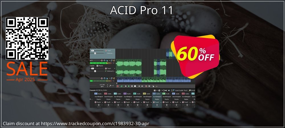 ACID Pro 11 coupon on World Backup Day discount