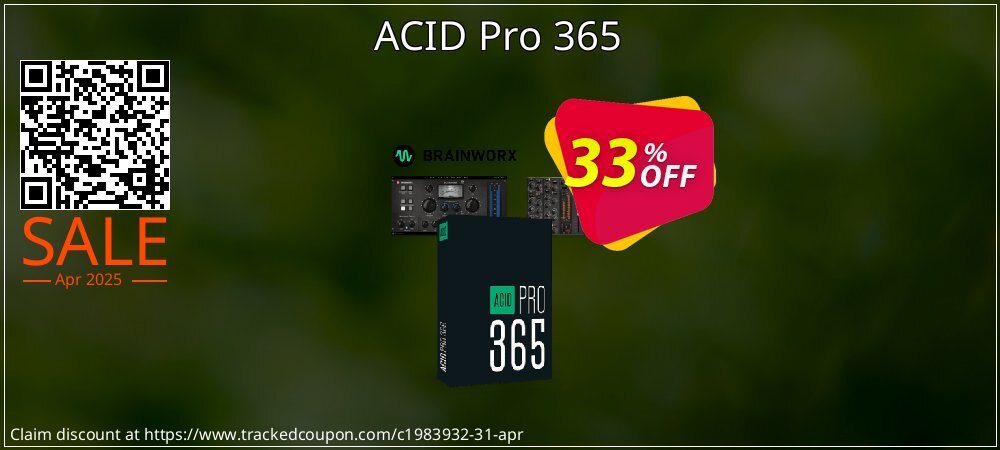 ACID Pro 365 coupon on World Party Day offering sales