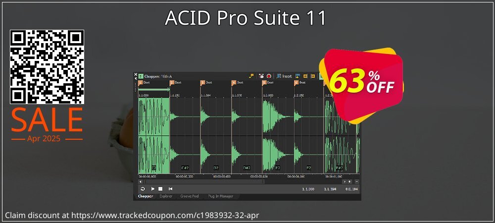 ACID Pro Suite 11 coupon on April Fools Day offering sales