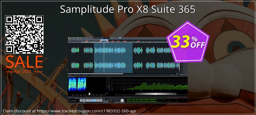 Samplitude Pro X8 Suite 365 coupon on National Walking Day deals