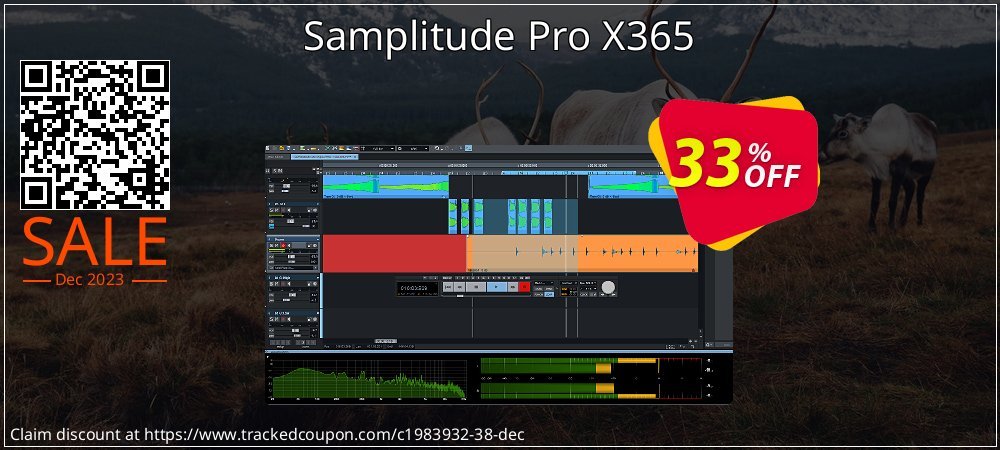 Samplitude Pro X365 coupon on Boxing Day offer