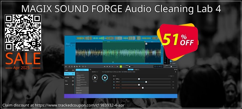 MAGIX SOUND FORGE Audio Cleaning Lab 4 coupon on National Smile Day super sale