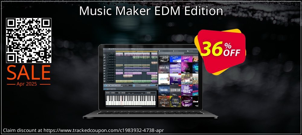 Music Maker EDM Edition coupon on Easter Day offering sales