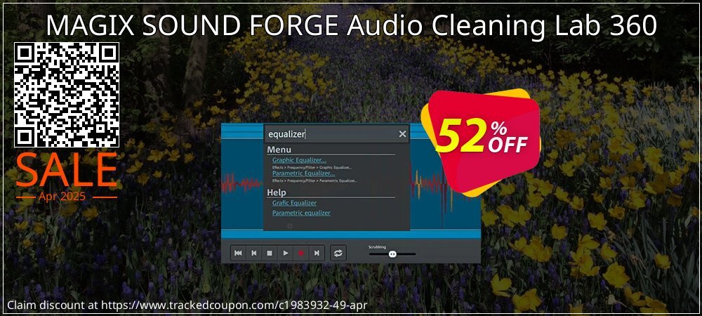 MAGIX SOUND FORGE Audio Cleaning Lab 360 coupon on April Fools' Day offering discount