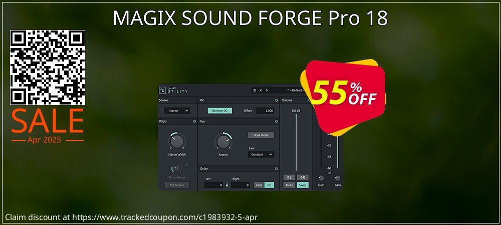 MAGIX SOUND FORGE Pro 18 coupon on Mother Day discounts
