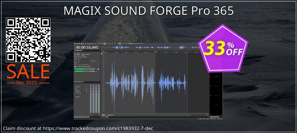 MAGIX SOUND FORGE Pro 365 coupon on Christmas & New Year discounts