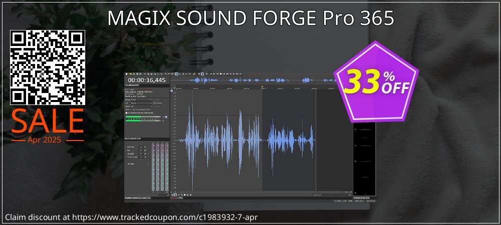 MAGIX SOUND FORGE Pro 365 coupon on Working Day sales