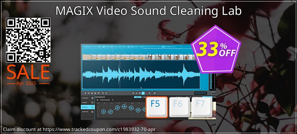 MAGIX Video Sound Cleaning Lab coupon on National Walking Day promotions