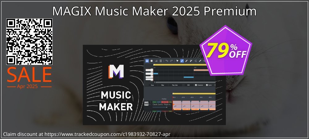 MAGIX Music Maker 2024 Premium coupon on April Fools' Day discounts