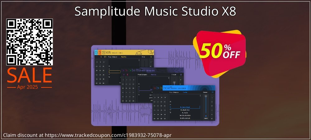 Samplitude Music Studio X8 coupon on Easter Day deals