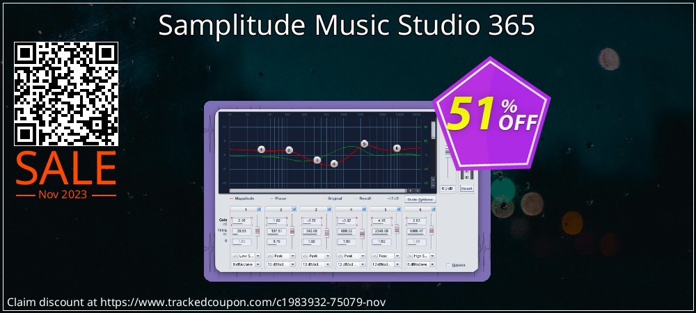 Samplitude Music Studio 365 coupon on National Smile Day discount