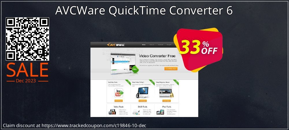 AVCWare QuickTime Converter 6 coupon on National Pumpkin Day deals