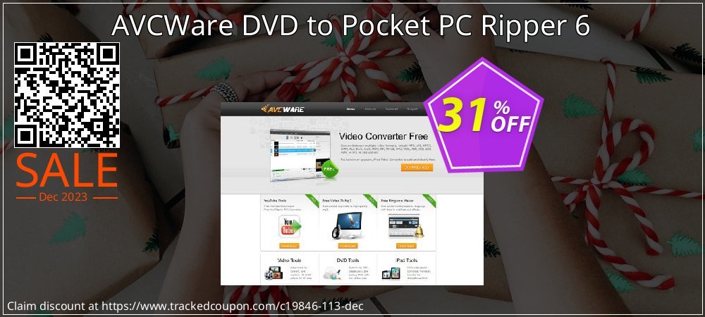 AVCWare DVD to Pocket PC Ripper 6 coupon on Virtual Vacation Day discounts