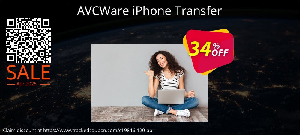 AVCWare iPhone Transfer coupon on National Walking Day super sale