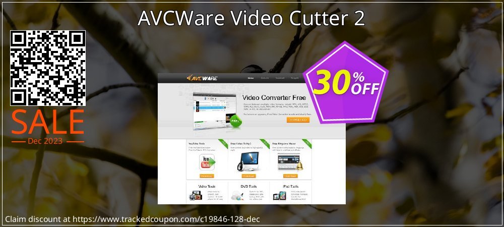 AVCWare Video Cutter 2 coupon on National Coffee Day deals