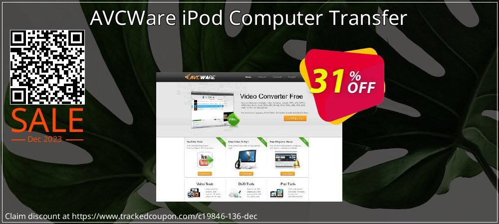 AVCWare iPod Computer Transfer coupon on World Party Day offering discount
