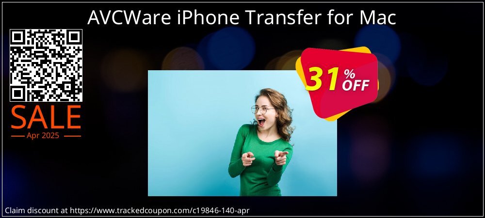 AVCWare iPhone Transfer for Mac coupon on World Backup Day discounts