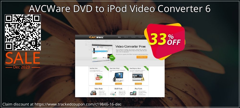 AVCWare DVD to iPod Video Converter 6 coupon on World Party Day deals