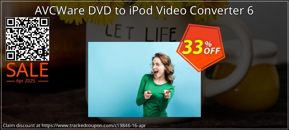 AVCWare DVD to iPod Video Converter 6 coupon on World Party Day deals