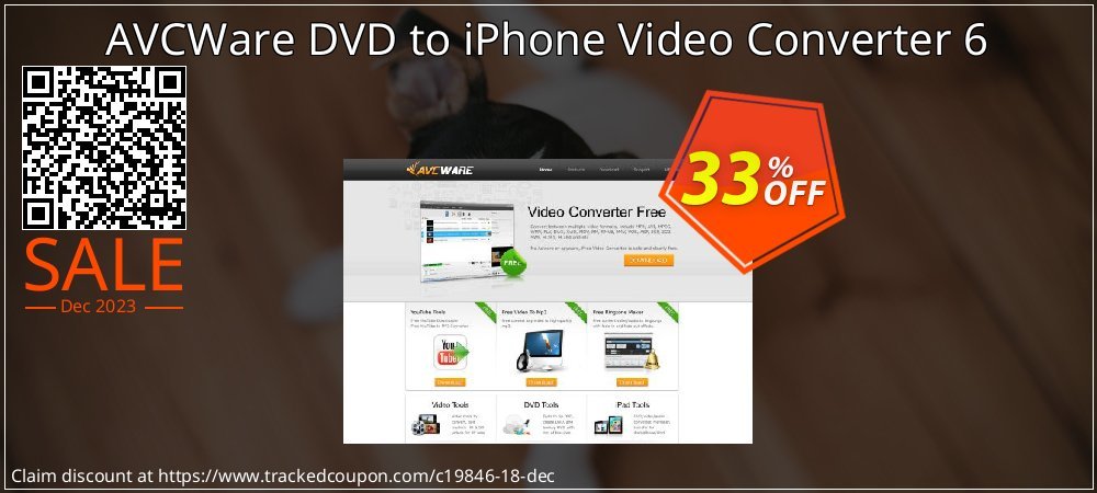 AVCWare DVD to iPhone Video Converter 6 coupon on Constitution Memorial Day offering discount