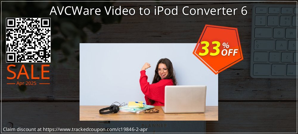 AVCWare Video to iPod Converter 6 coupon on April Fools' Day offering sales