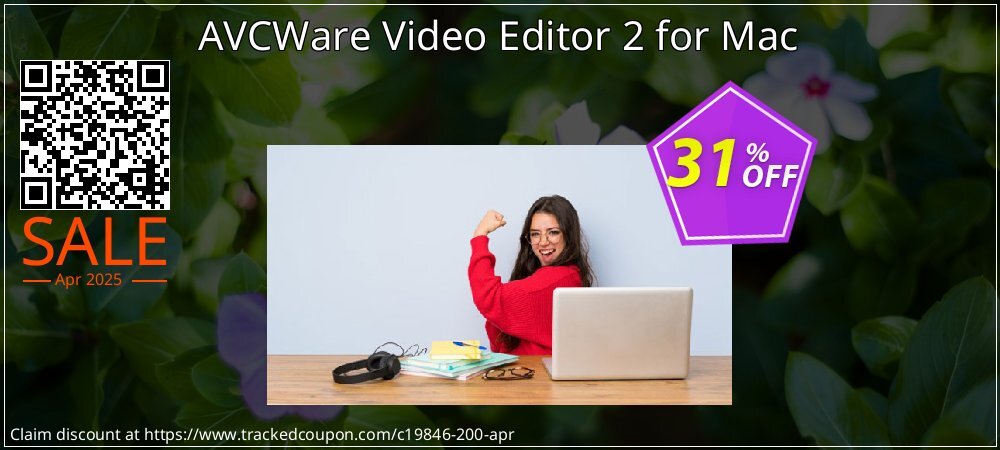 AVCWare Video Editor 2 for Mac coupon on World Backup Day offering discount