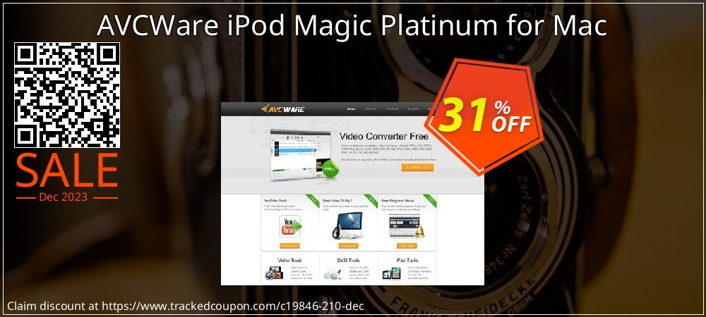 AVCWare iPod Magic Platinum for Mac coupon on National Walking Day super sale